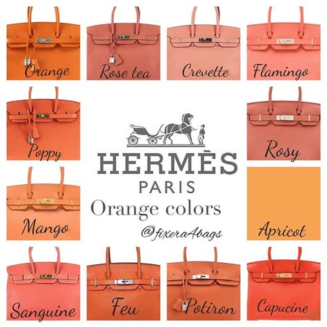 what is the official name of hermes orange|orange color hermes.